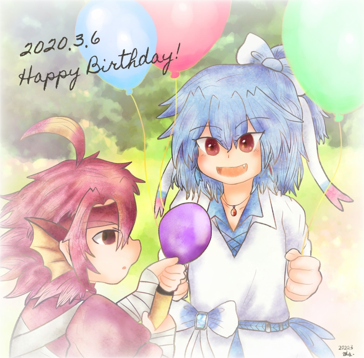 2020年自誕絵