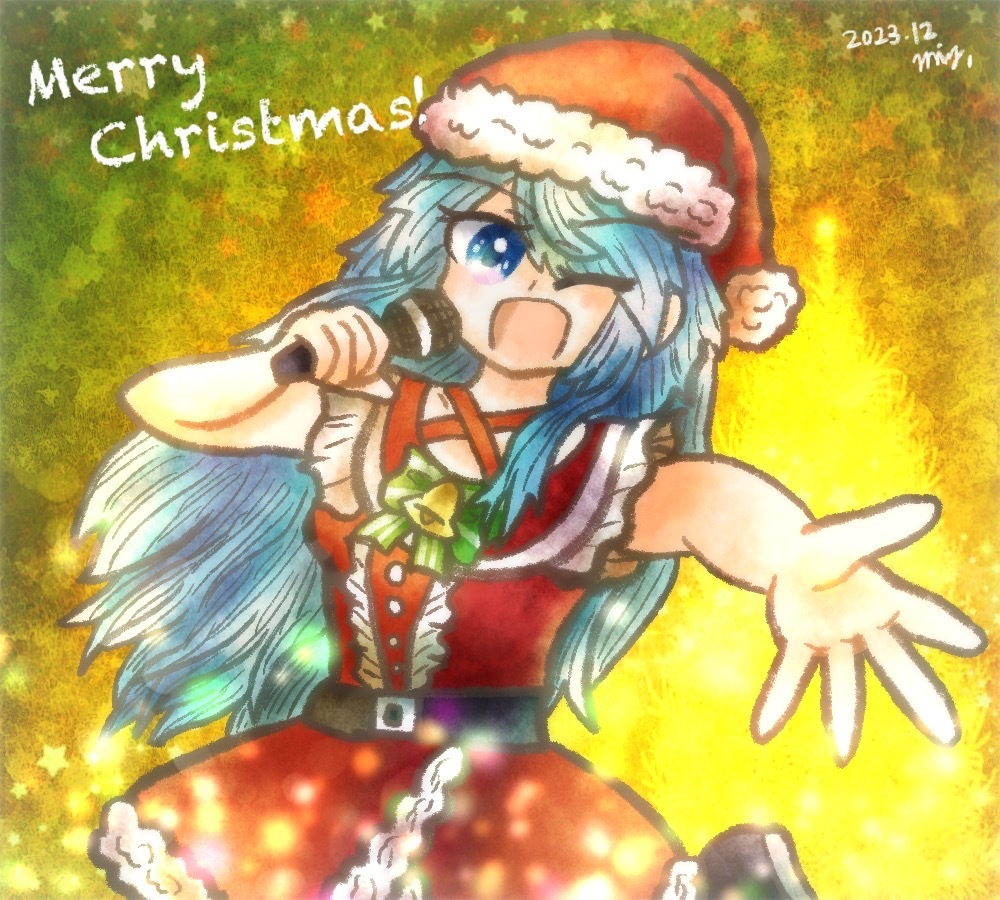 2023クリスマス絵