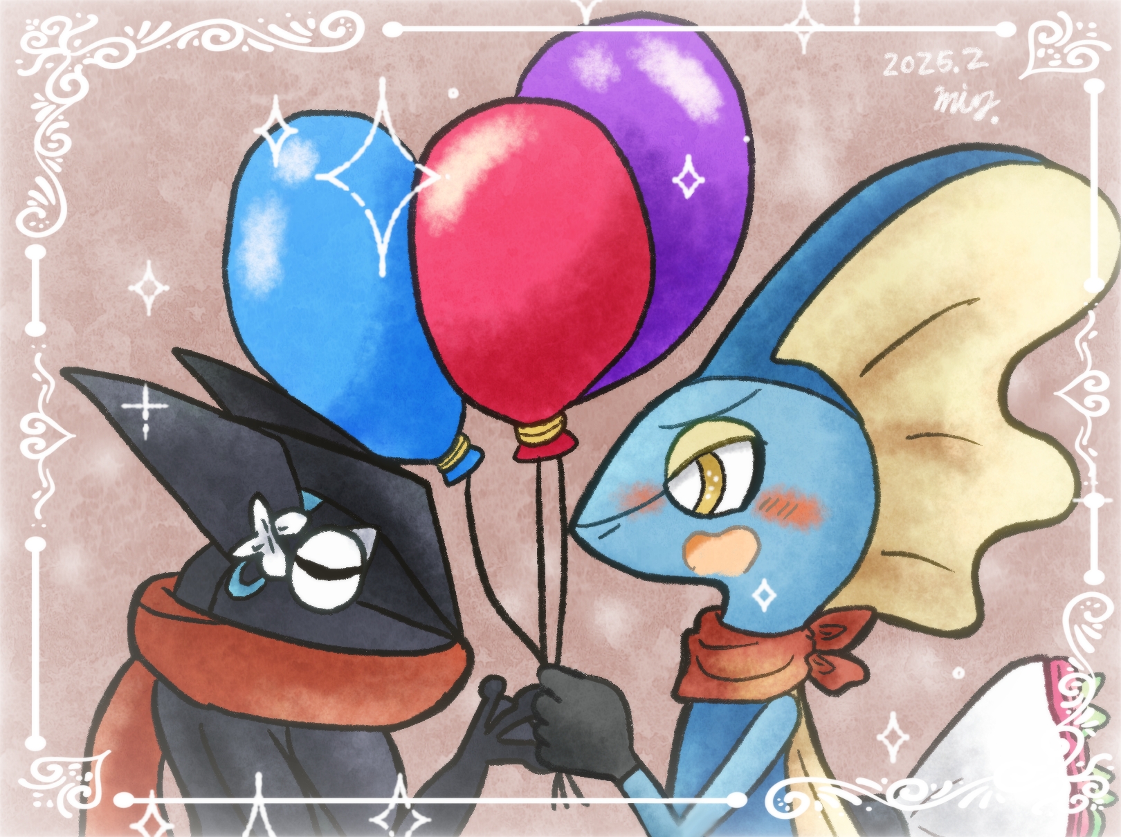 2025年自誕絵